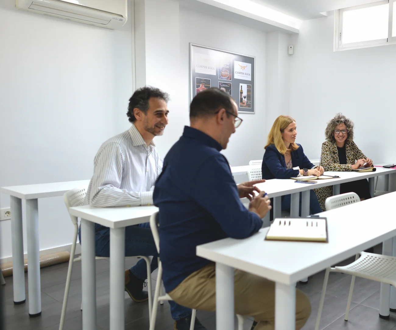Recepción de la sede